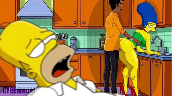 Stepdad nailed his wife’s tight asshole while her cuck hubby watched cartoons.