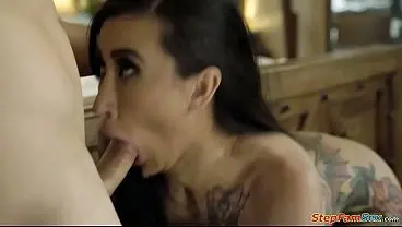 I put my cock up my stepmommys tight ass